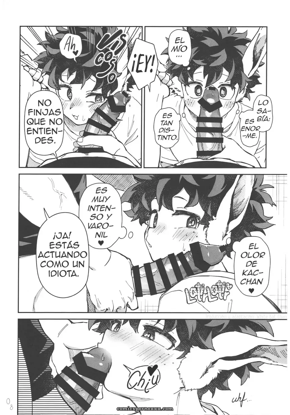Wakimaero Kuso: ¡Aprende tu lugar, Nerd! – My Hero Academia - Página 8