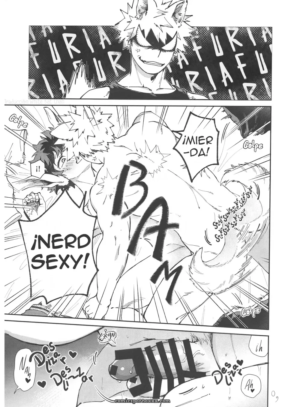 Wakimaero Kuso: ¡Aprende tu lugar, Nerd! – My Hero Academia - Página 9