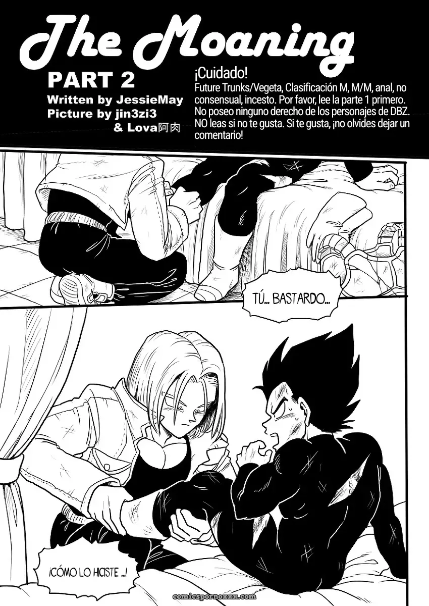 Gemidos Parte #2 (Yaoi Dragon Ball) - Página 1
