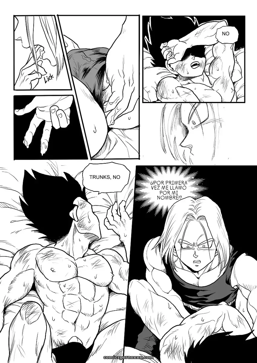 Gemidos Parte #2 (Yaoi Dragon Ball) - Página 8