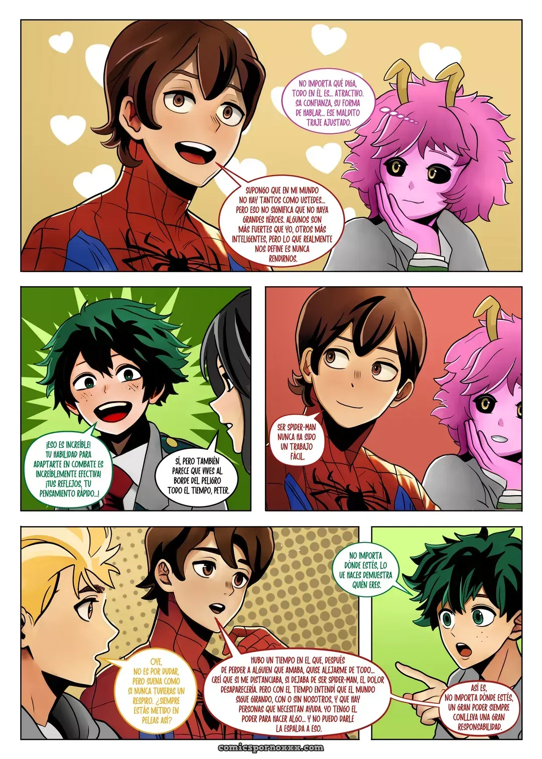 Mina Ashido x Spider-Man: Sueño Onirico - Página 12