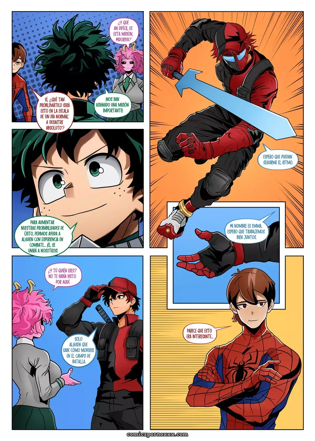 Mina Ashido x Spider-Man: Sueño Onirico - Página 13