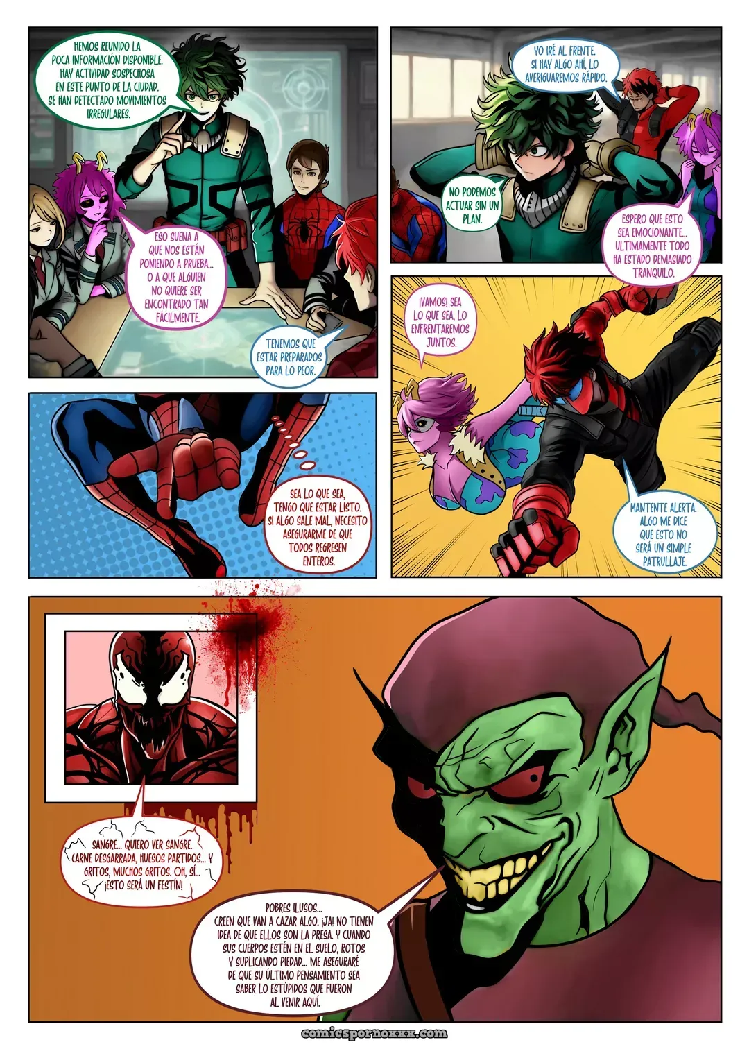 Mina Ashido x Spider-Man: Sueño Onirico - Página 14