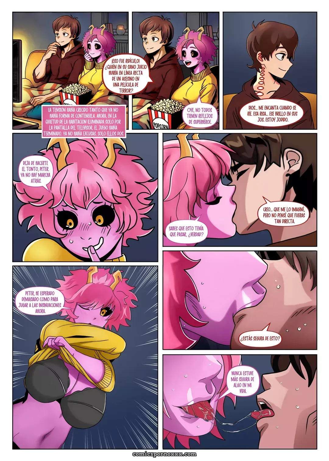 Mina Ashido x Spider-Man: Sueño Onirico - Página 17