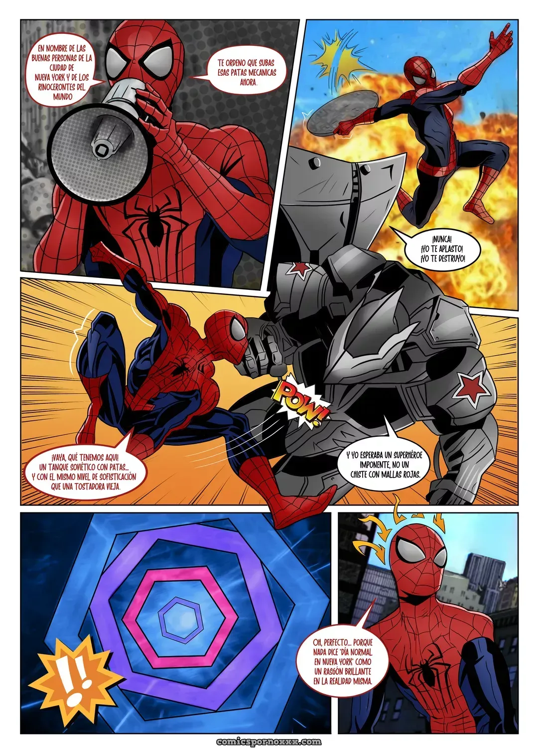 Mina Ashido x Spider-Man: Sueño Onirico - Página 2