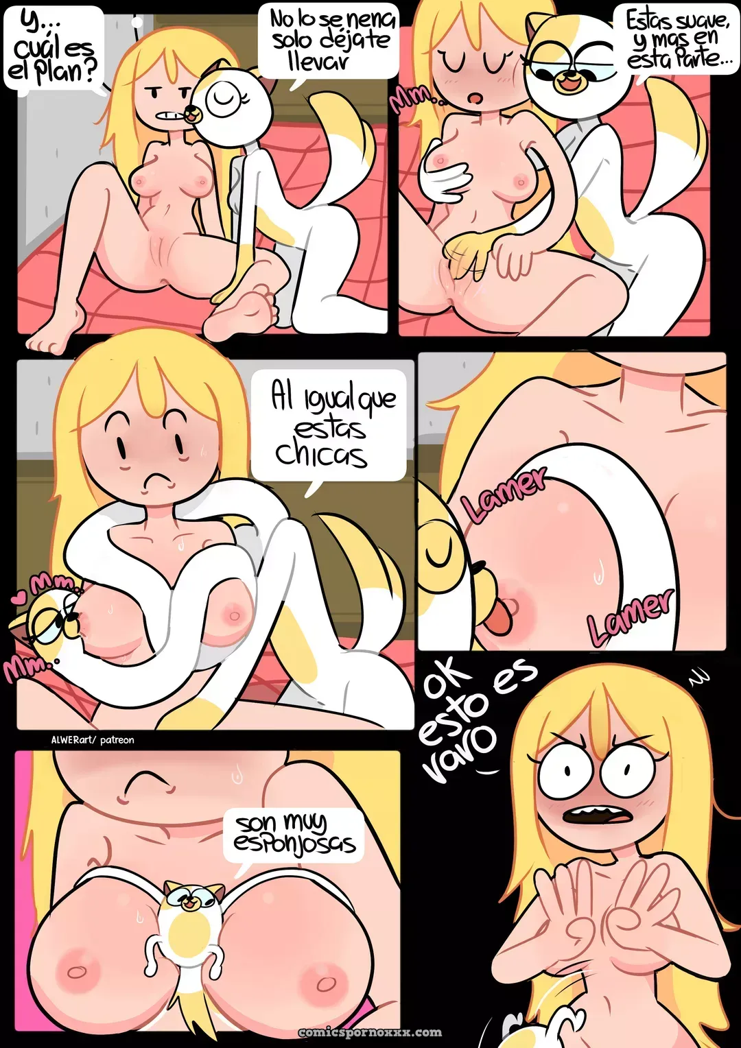Fionna y Cake: Un Nuevo Trabajo – Arte de Alwerart - Página 5