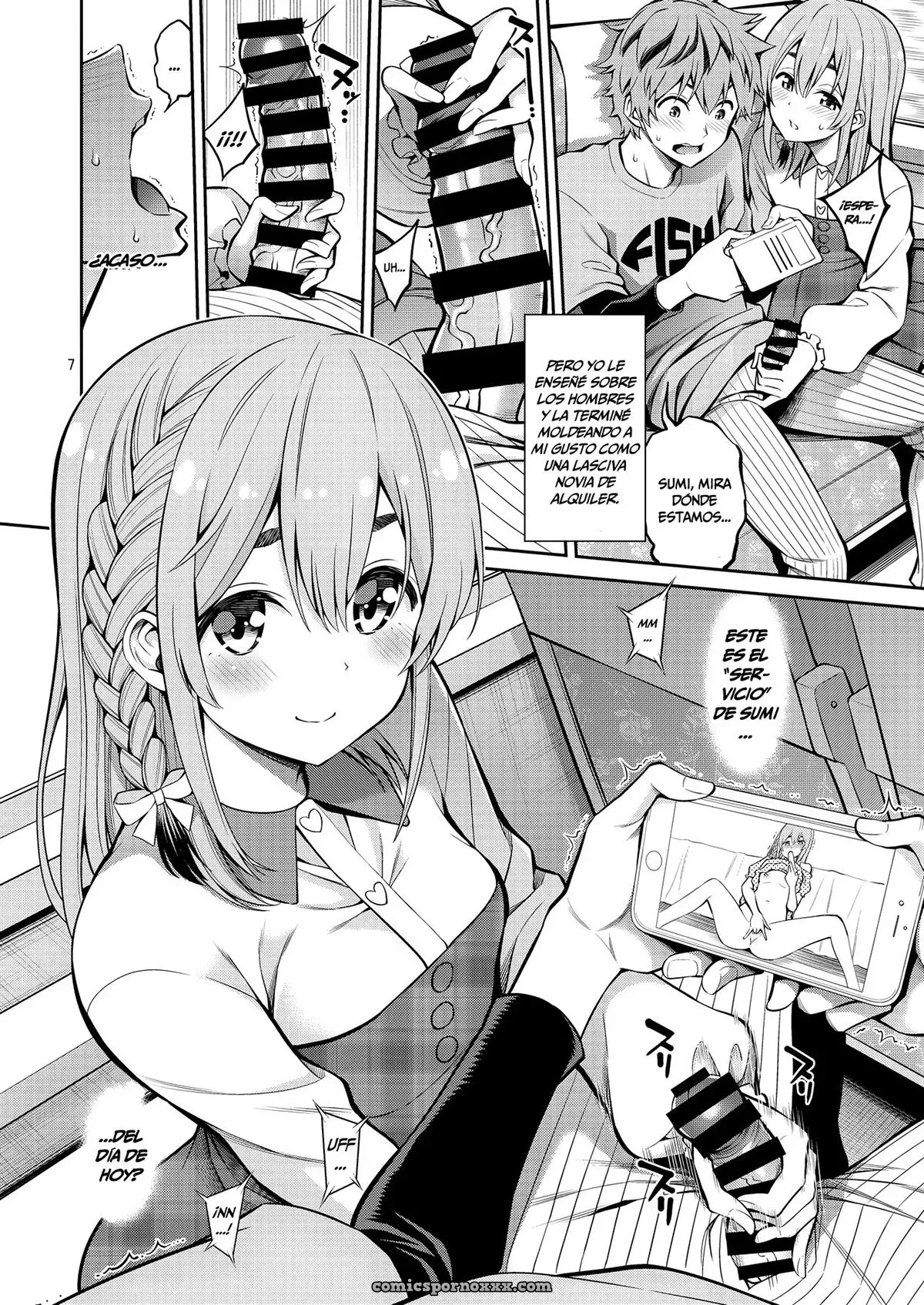 Rental Kanojo Osawari Shimasu #8 - Página 7