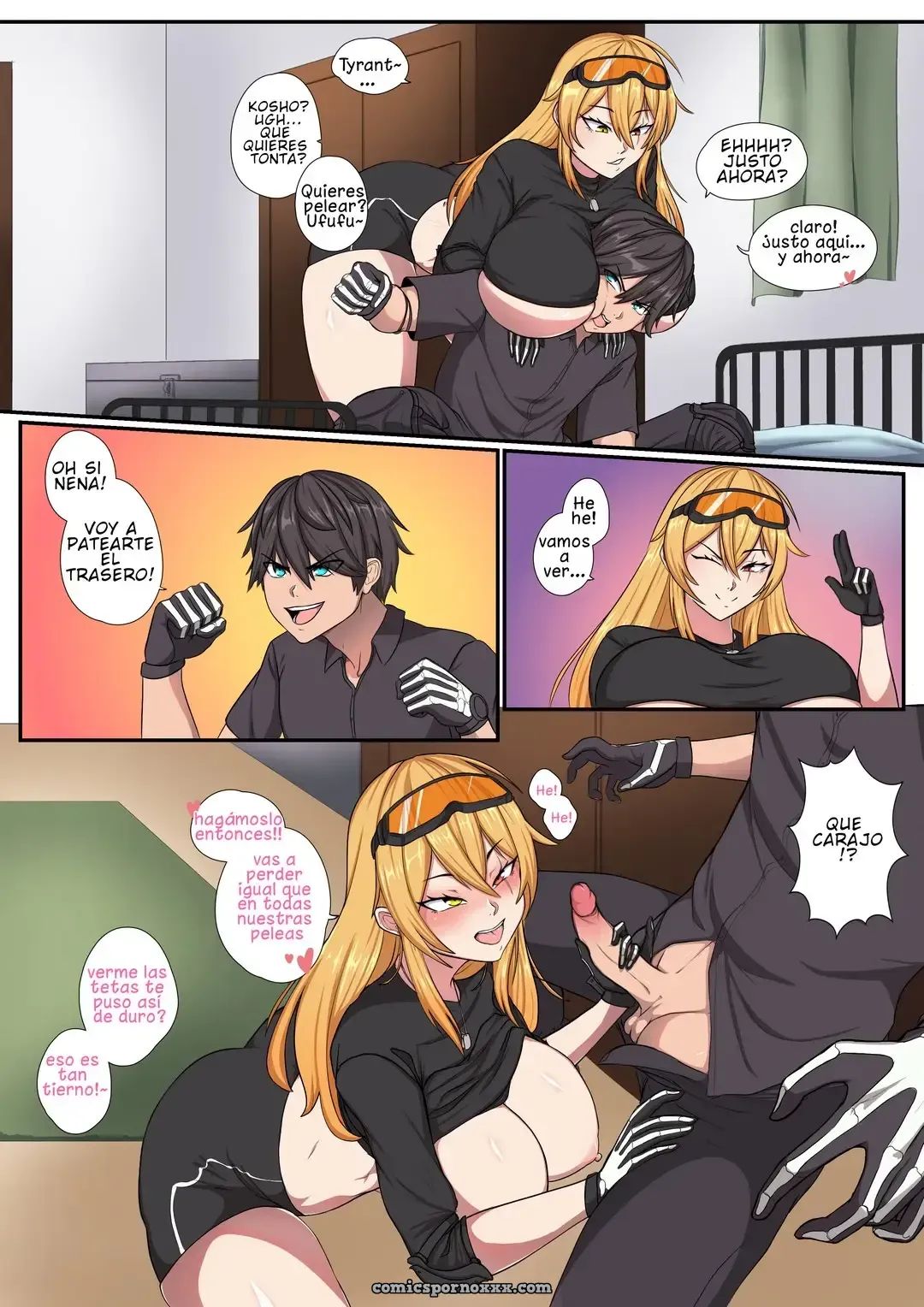 Kosho X Tyrant: El Combate Sexual (Haikon Knight) - Página 1