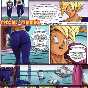 Goku y Gohan en un Duro Entrenamiento Anal (Special Training) - Página 1