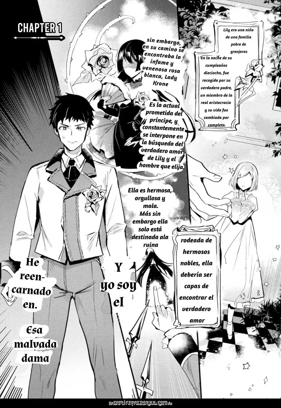 Shikanari: Akuyaku Reencarnación ~Conquista a la Doncella Ideal con un Cheat~ Capítulo 1 - Página 2