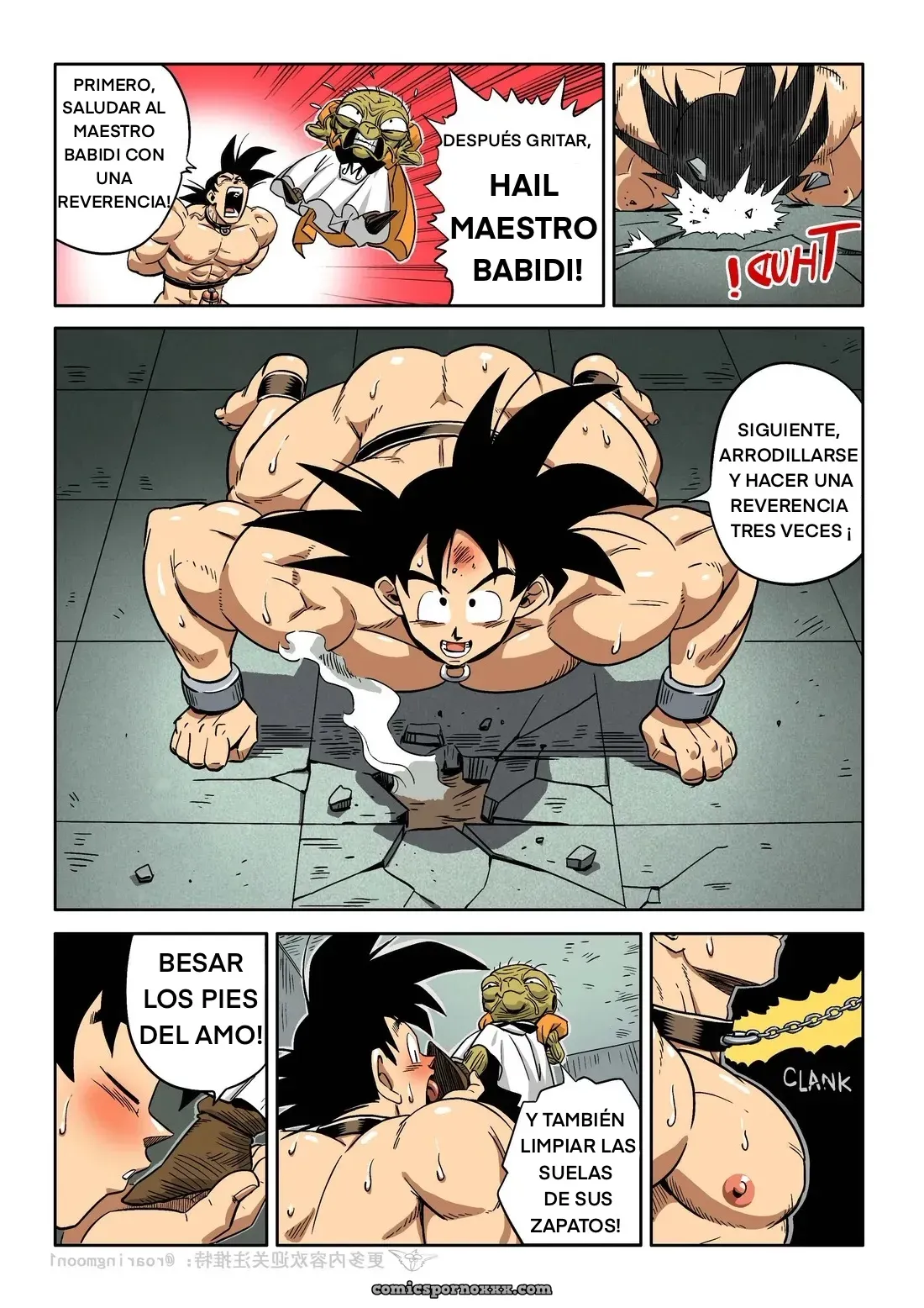 Goku Lavado de Cerebro (Gay) [RoaringMoon] - Página 27