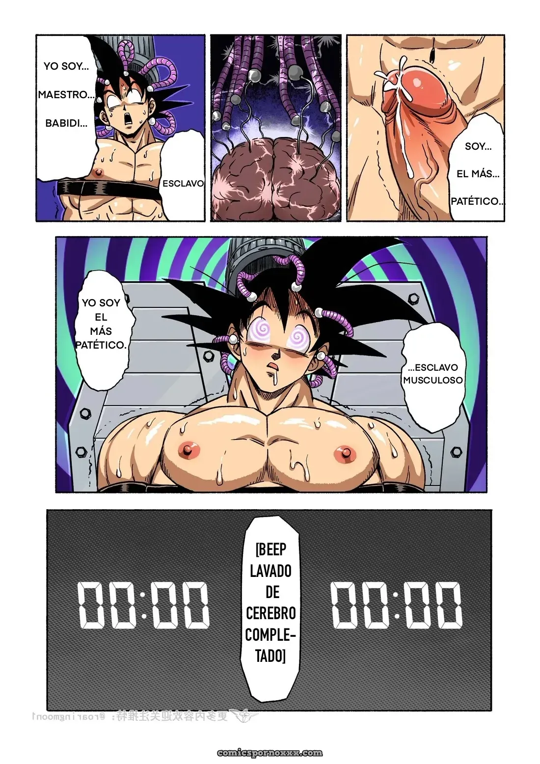 Goku Lavado de Cerebro (Gay) [RoaringMoon] - Página 9