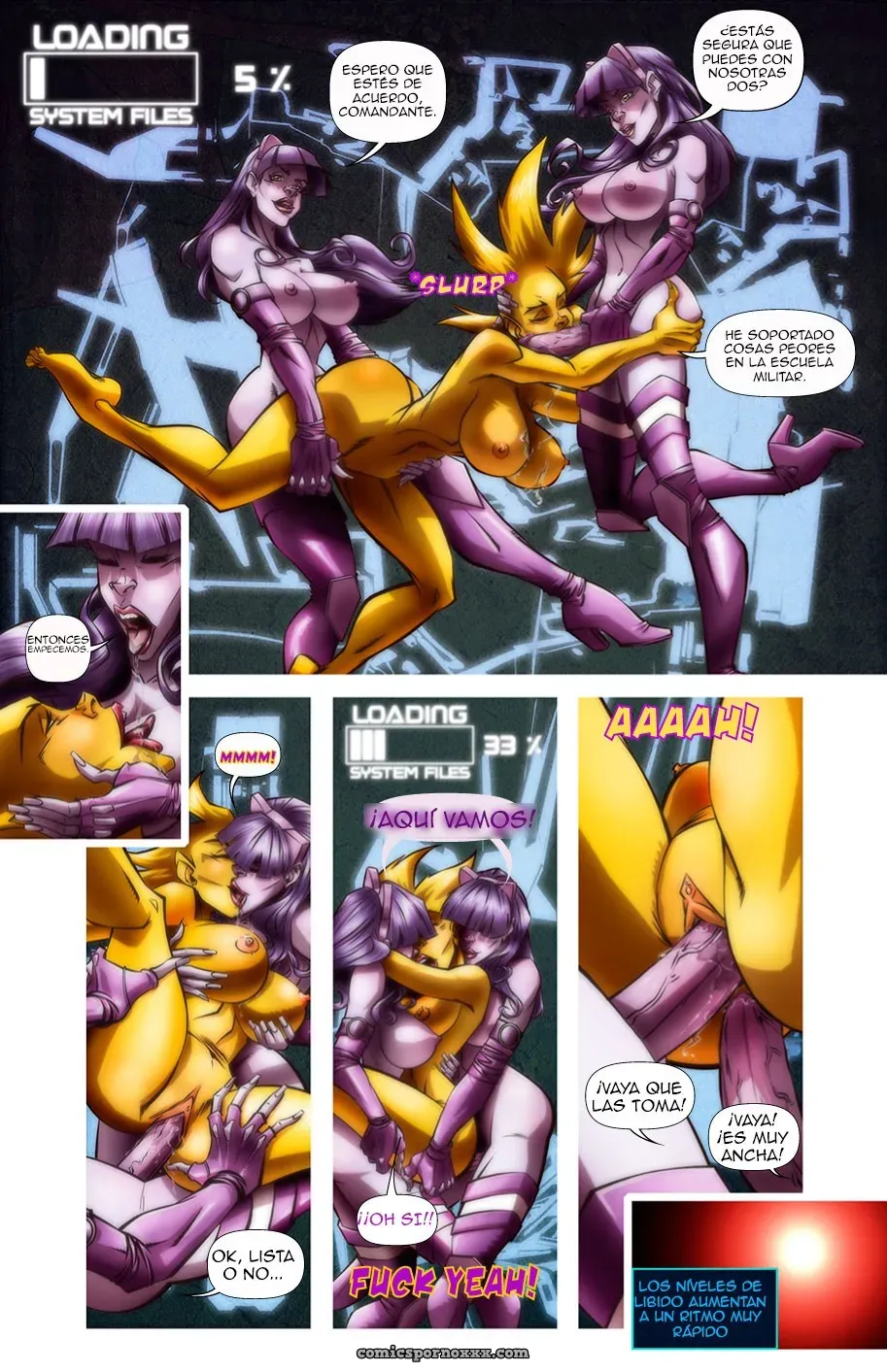 La Zorra Espacial #1 – Futanari - Página 21