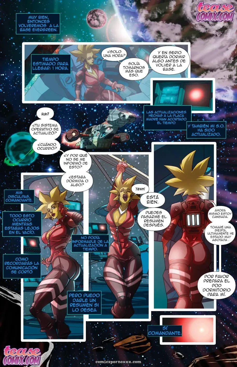La Zorra Espacial #1 – Futanari - Página 3
