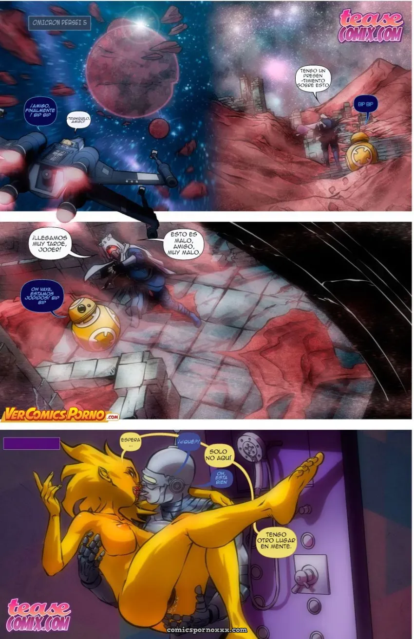 La Zorra Espacial #2 – Futanari - Página 10