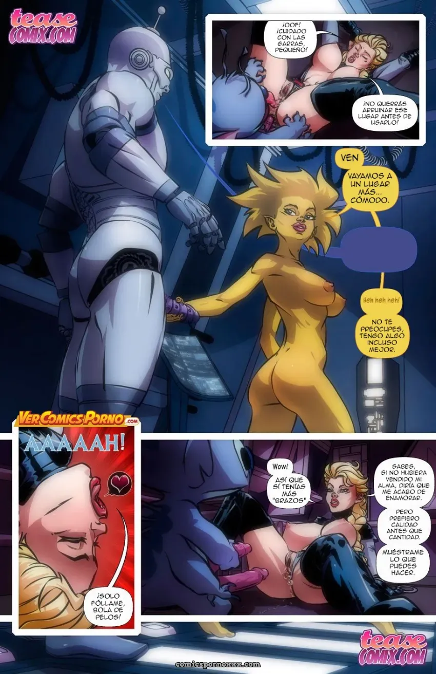 La Zorra Espacial #2 – Futanari - Página 11