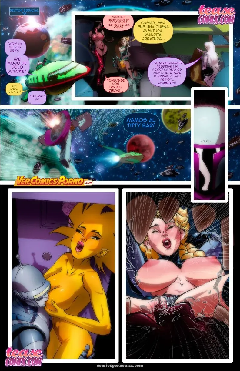 La Zorra Espacial #2 – Futanari - Página 5