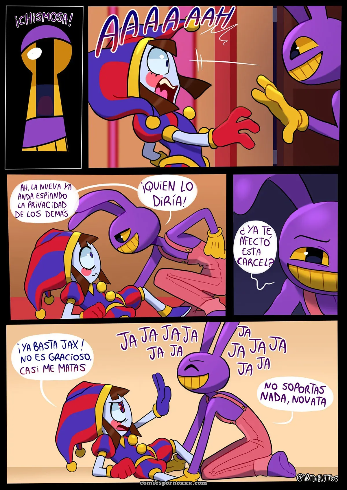 El Secreto de Jax #1: Aridibujitos - Página 3