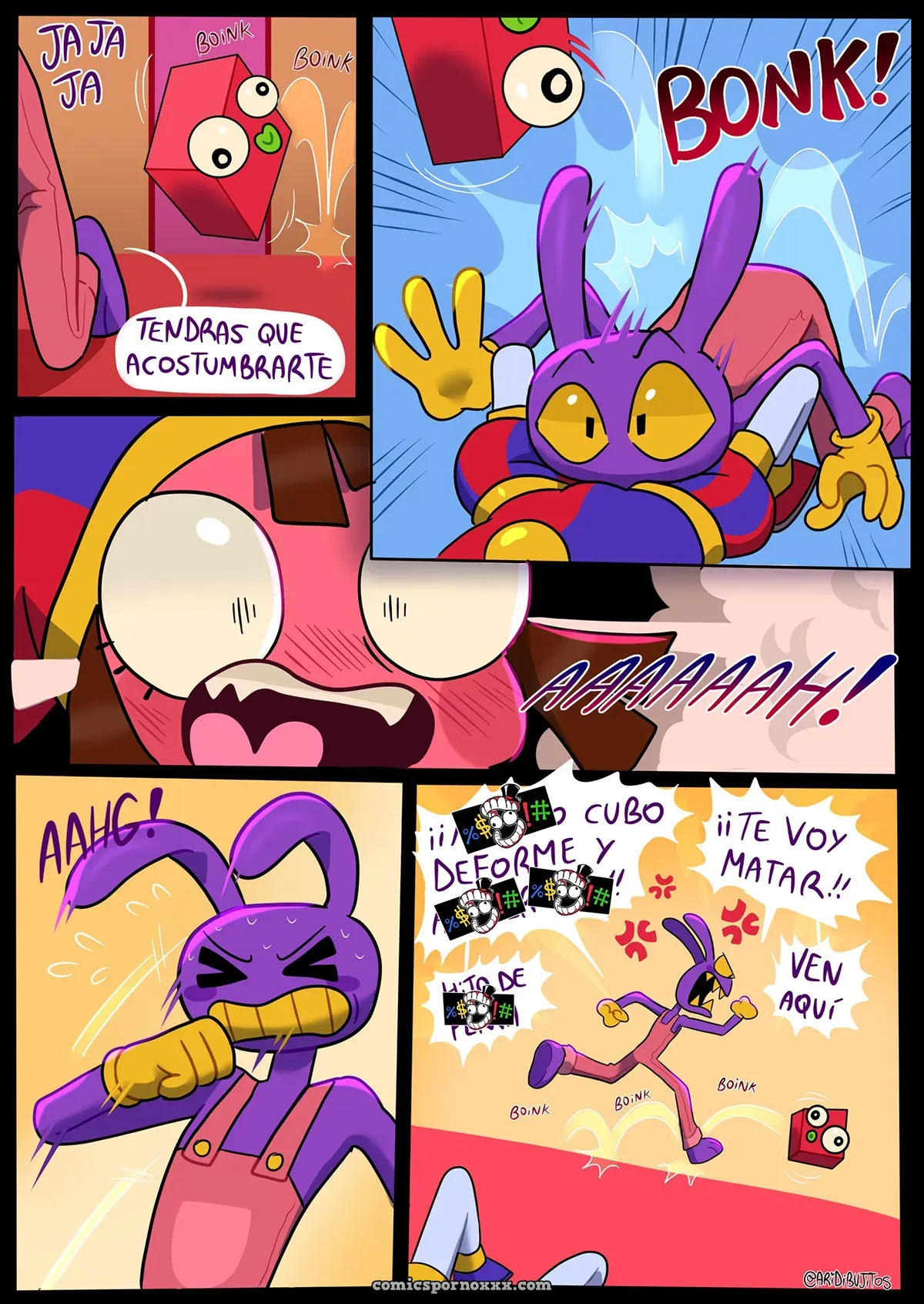 El Secreto de Jax #1: Aridibujitos - Página 4