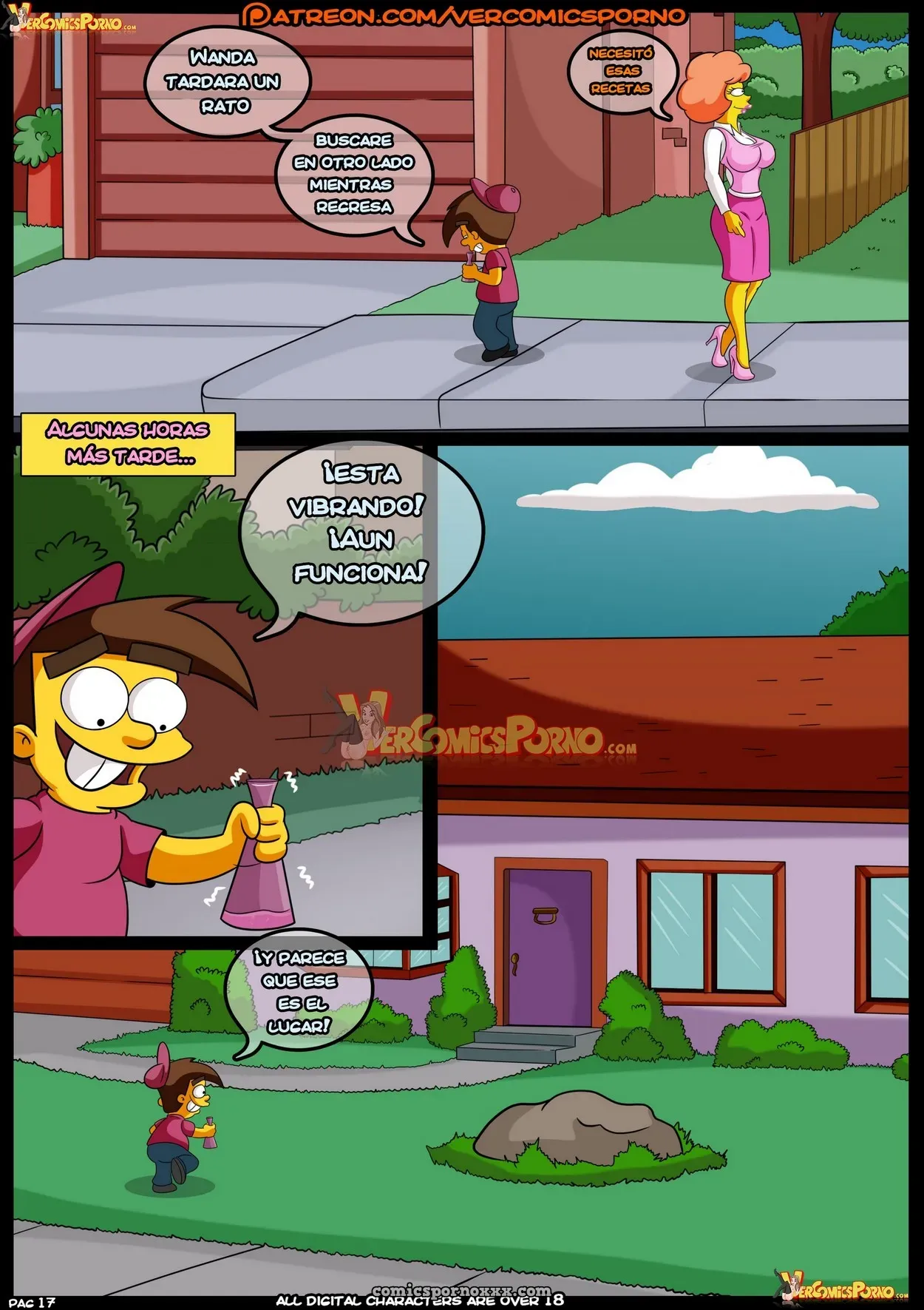 Milfs Catcher’s #2 (Los Simpson y Los Padrinos Mágicos Tienen Sexo) - Página 18