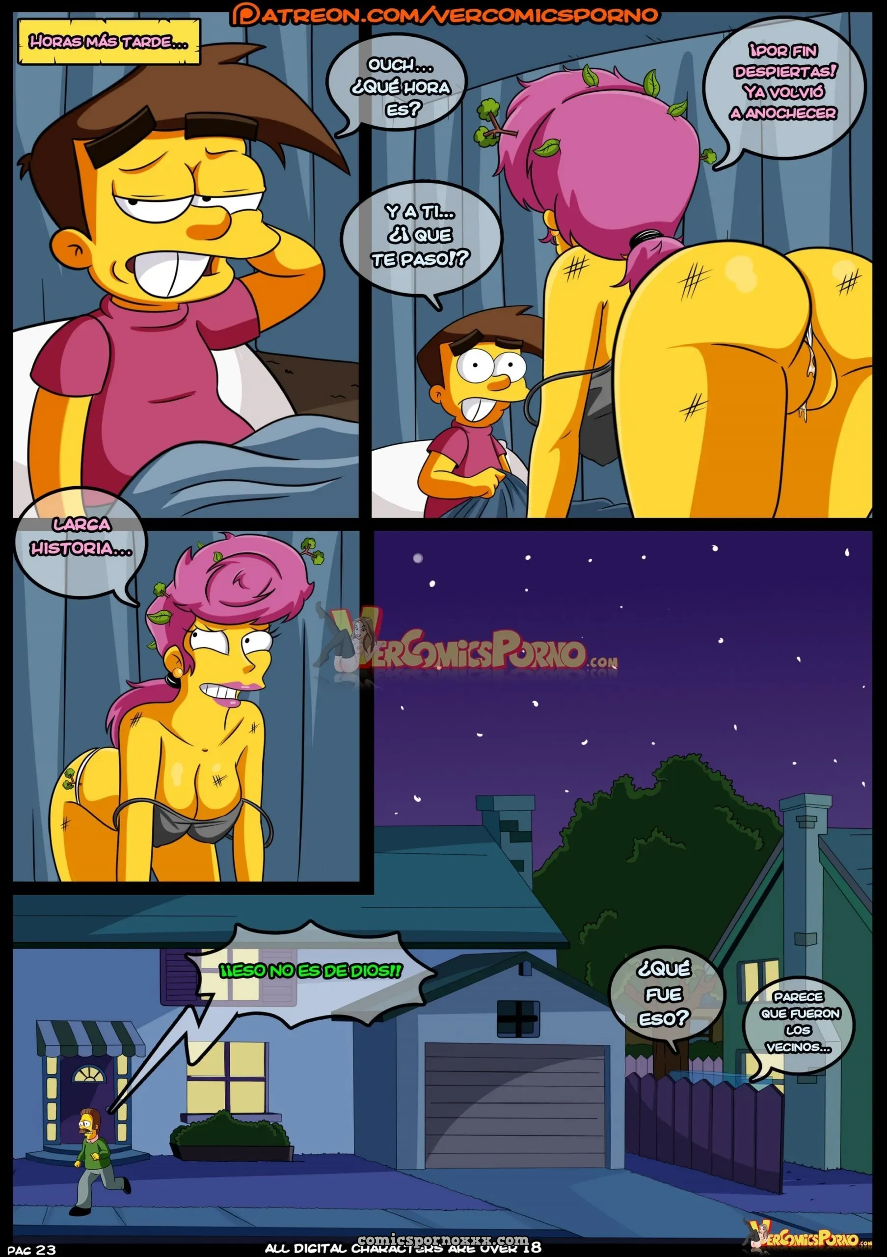 Milfs Catcher’s #2 (Los Simpson y Los Padrinos Mágicos Tienen Sexo) - Página 24