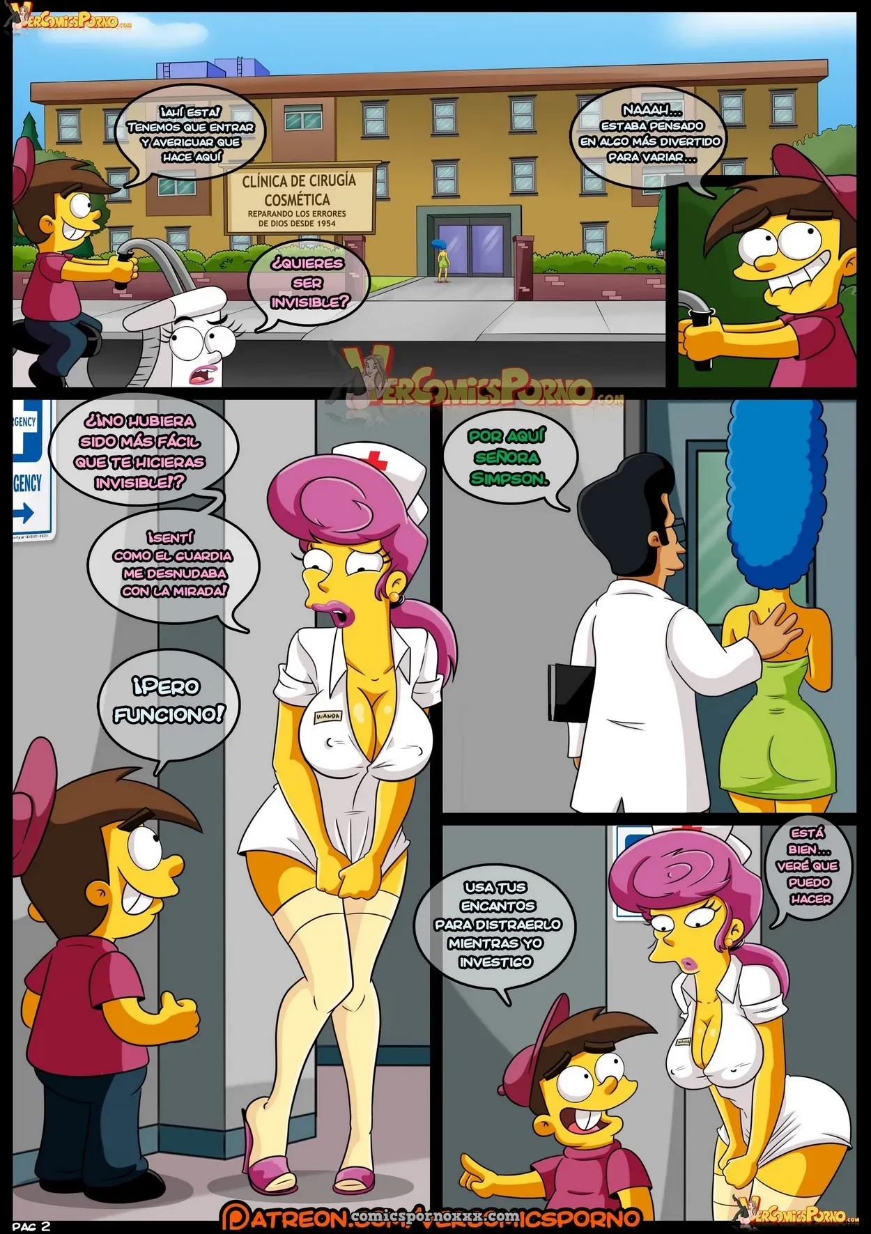 Milfs Catcher’s #2 (Los Simpson y Los Padrinos Mágicos Tienen Sexo) - Página 3