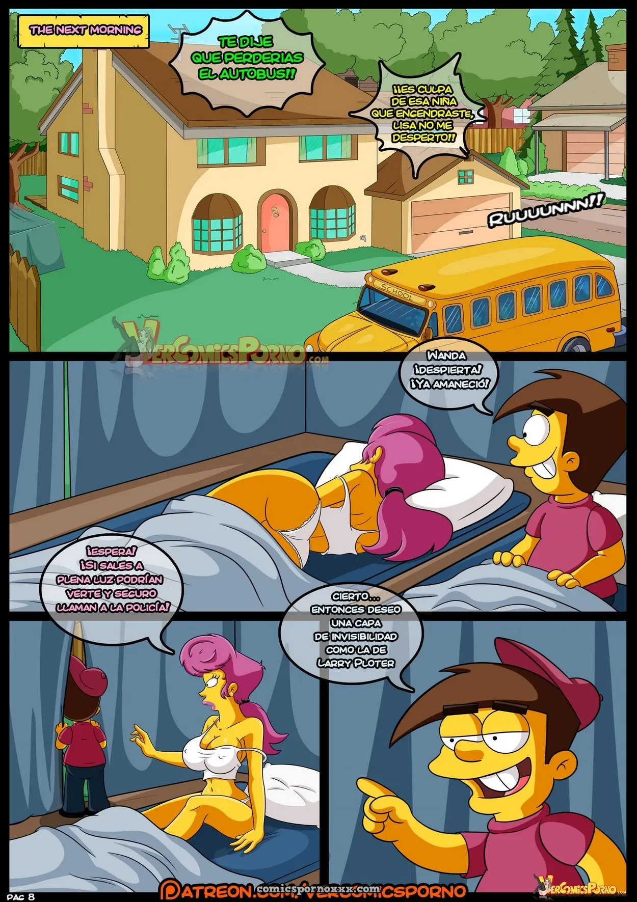 Milfs Catcher’s #2 (Los Simpson y Los Padrinos Mágicos Tienen Sexo) - Página 9