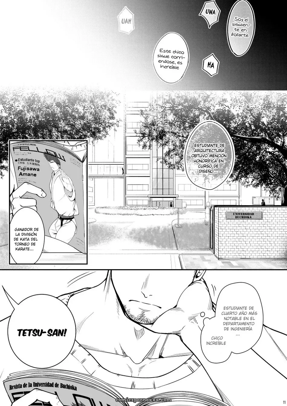 Meisho Hanten (Haruaki): Juuyoku Ungoggled Gay Porn - Página 11