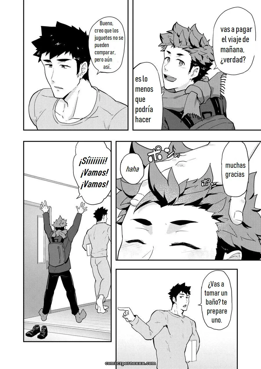 Pulin Nabe (Kakenari): Fuyuyasumi no Homo #2 - Página 4