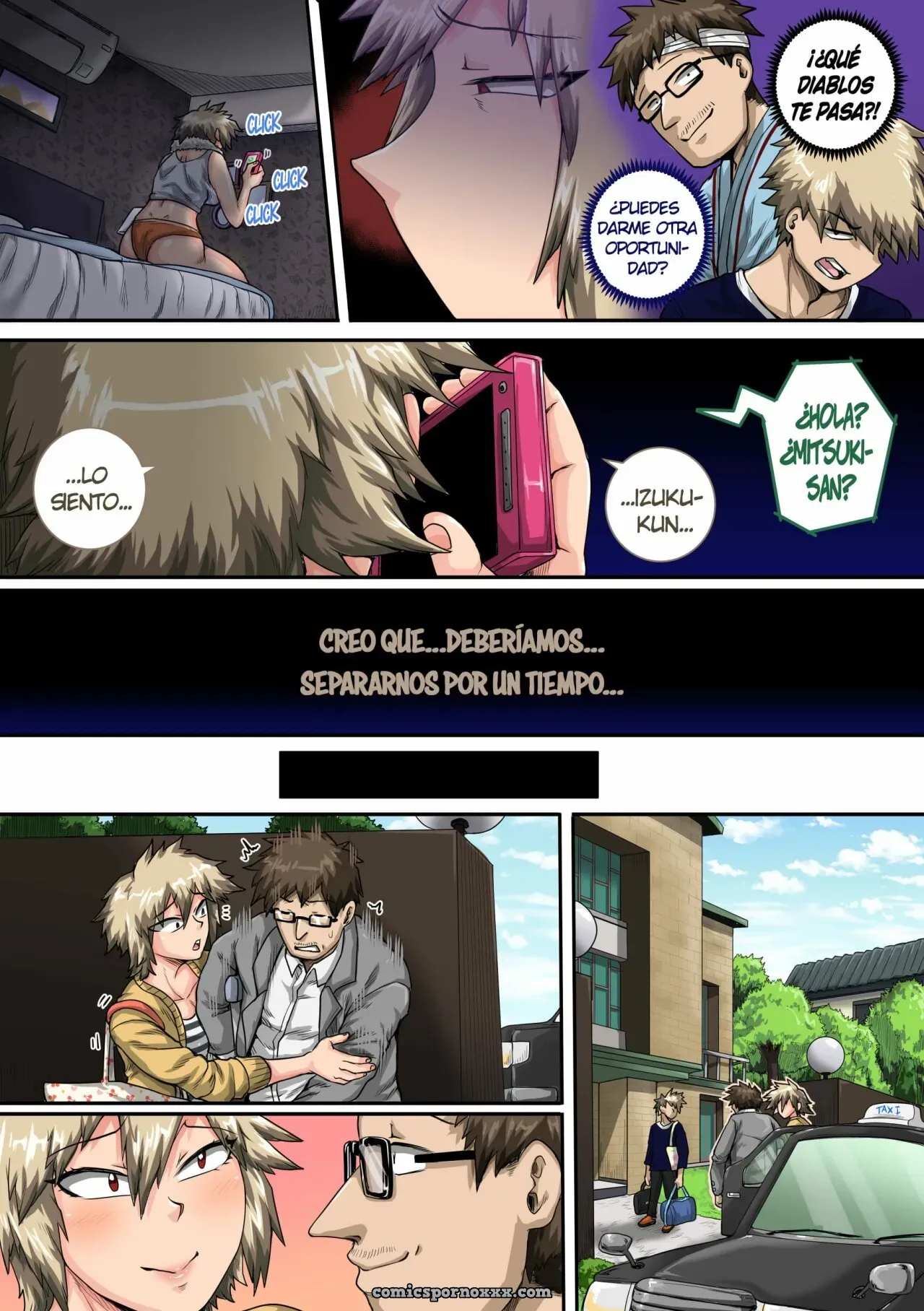 Boku No Harem – Vacaciones De Verano Con La Madre De Bakugou #2 - Página 12
