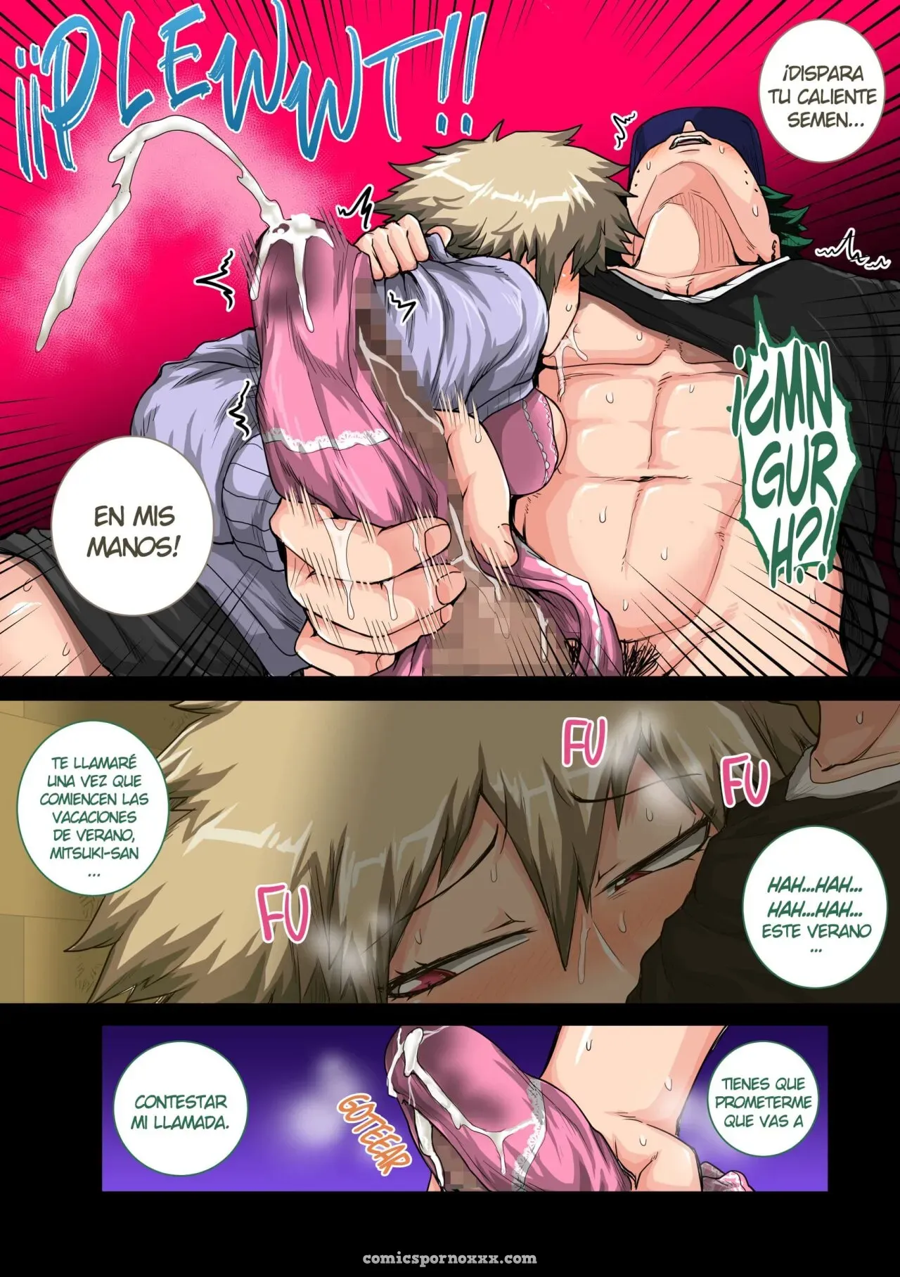Boku No Harem – Vacaciones De Verano Con La Madre De Bakugou #2 - Página 26