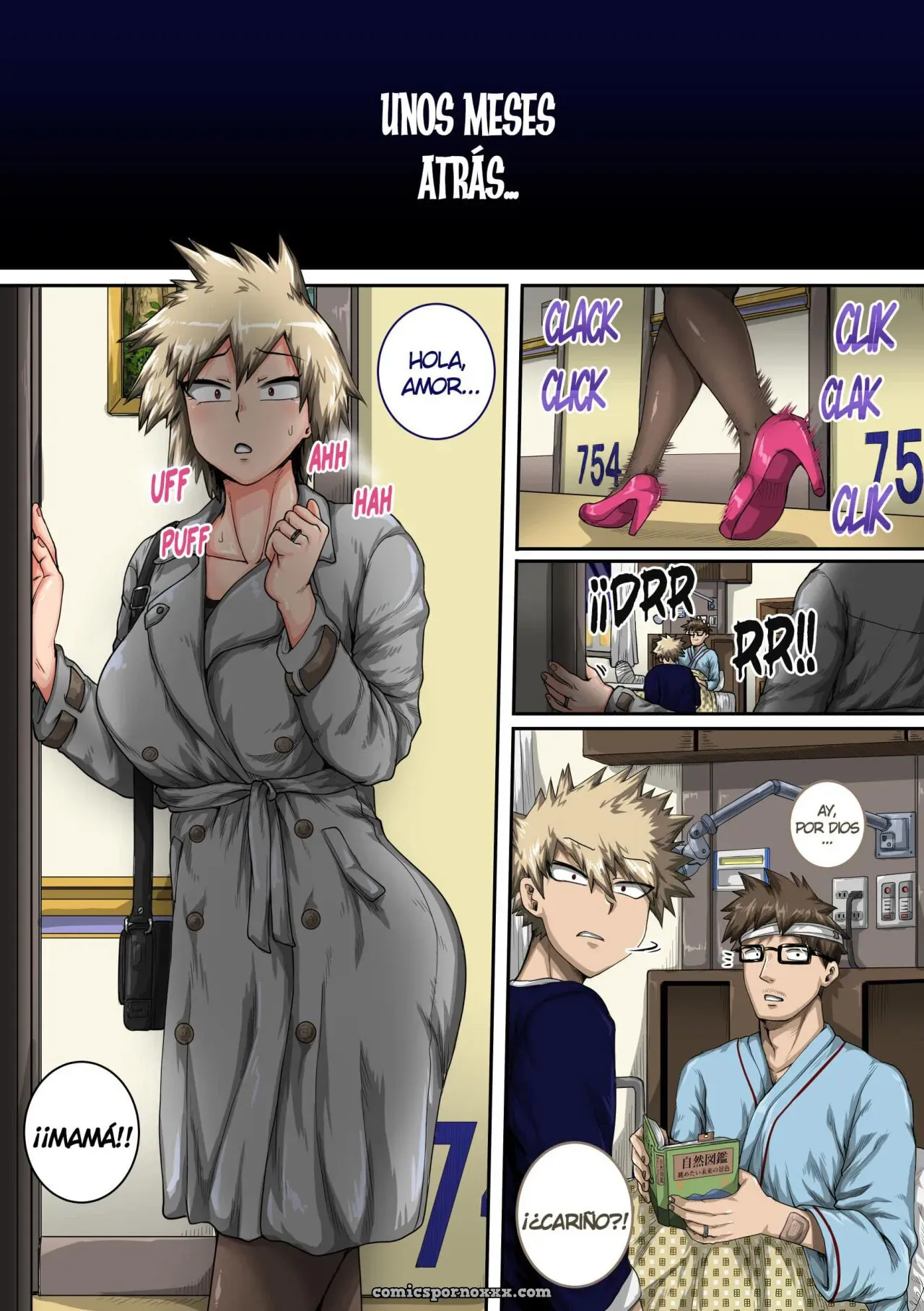 Boku No Harem – Vacaciones De Verano Con La Madre De Bakugou #2 - Página 3
