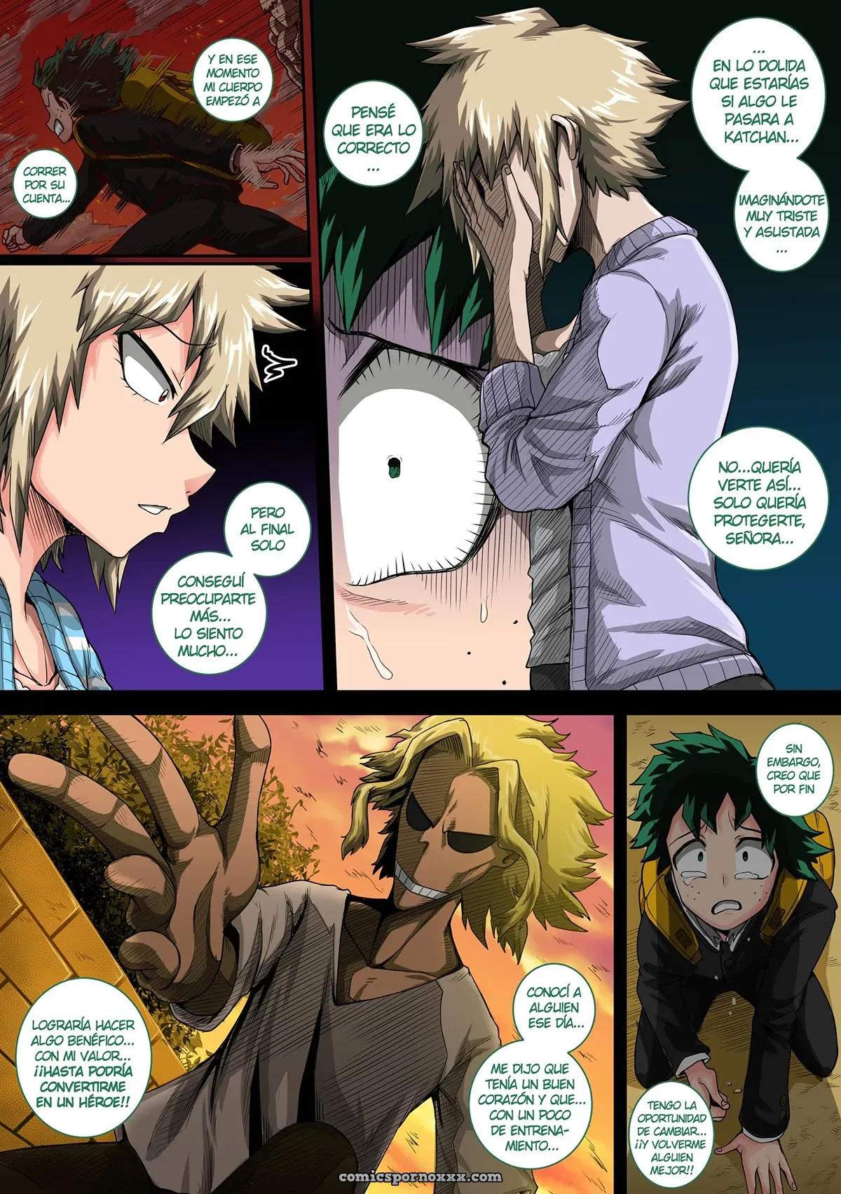 Boku No Harem – Vacaciones De Verano Con La Madre De Bakugou #3 - Página 4