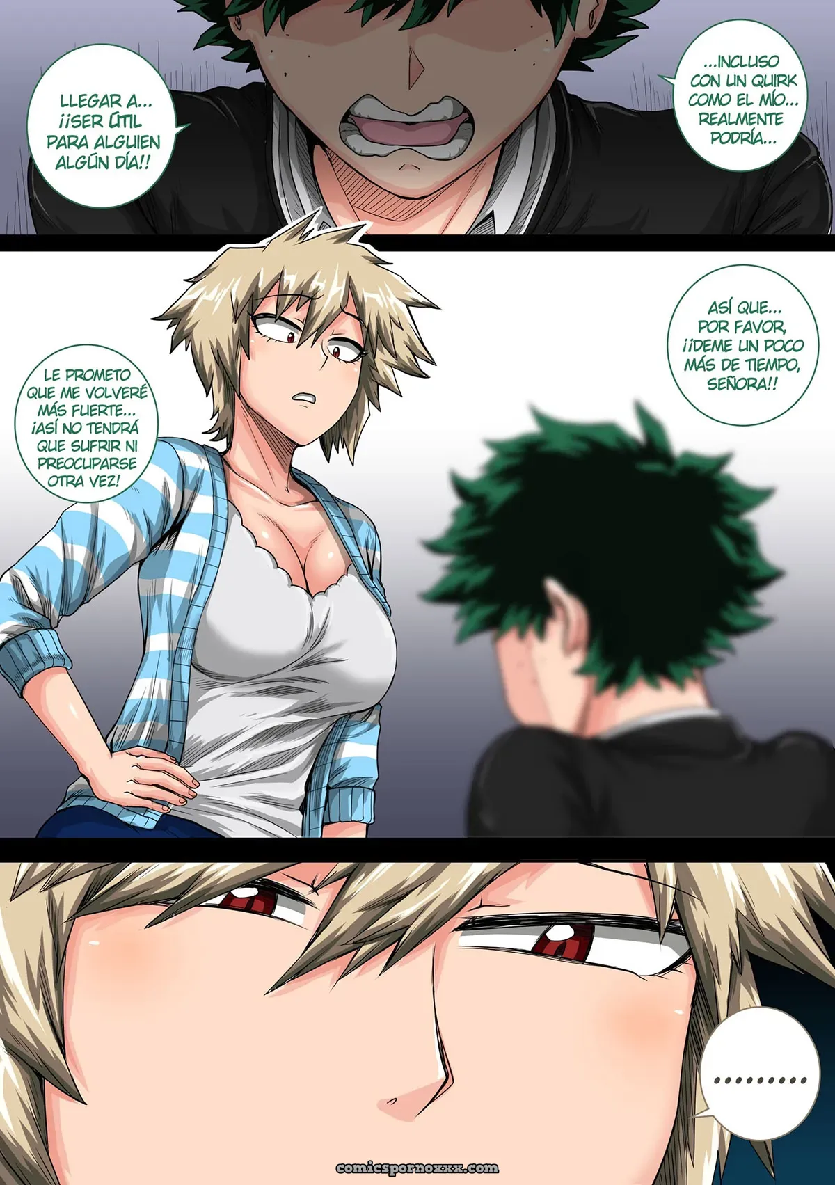 Boku No Harem – Vacaciones De Verano Con La Madre De Bakugou #3 - Página 5