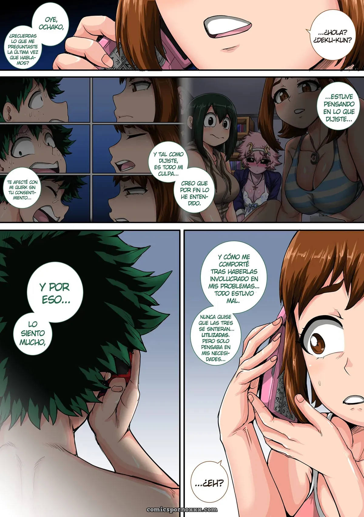 Boku No Harem – Vacaciones De Verano Con La Madre De Bakugou #3 - Página 51