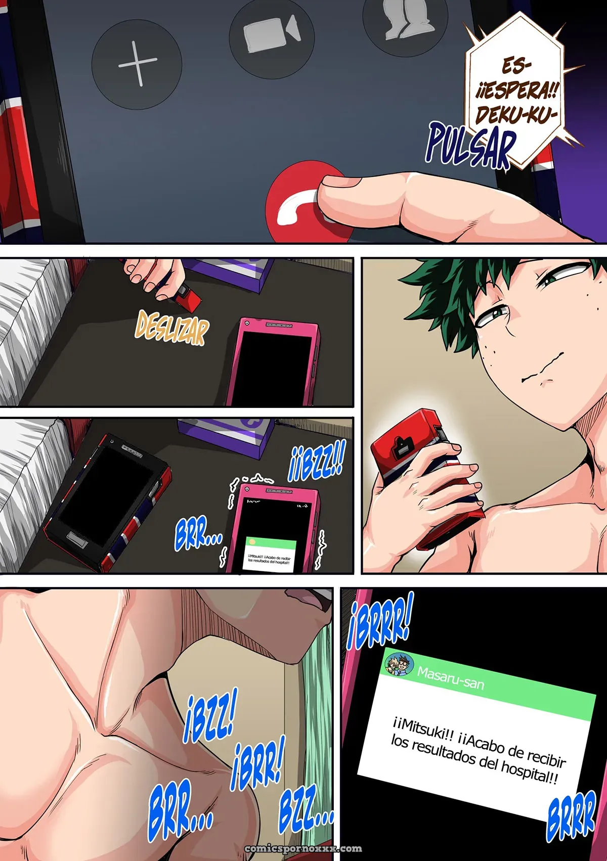 Boku No Harem – Vacaciones De Verano Con La Madre De Bakugou #3 - Página 55