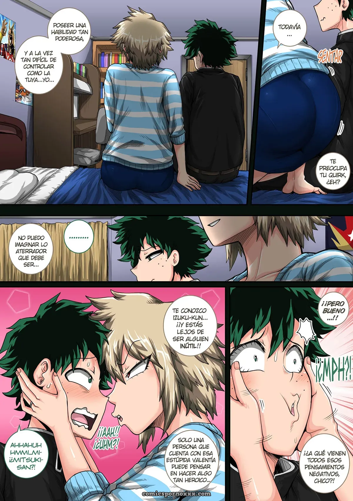 Boku No Harem – Vacaciones De Verano Con La Madre De Bakugou #3 - Página 6