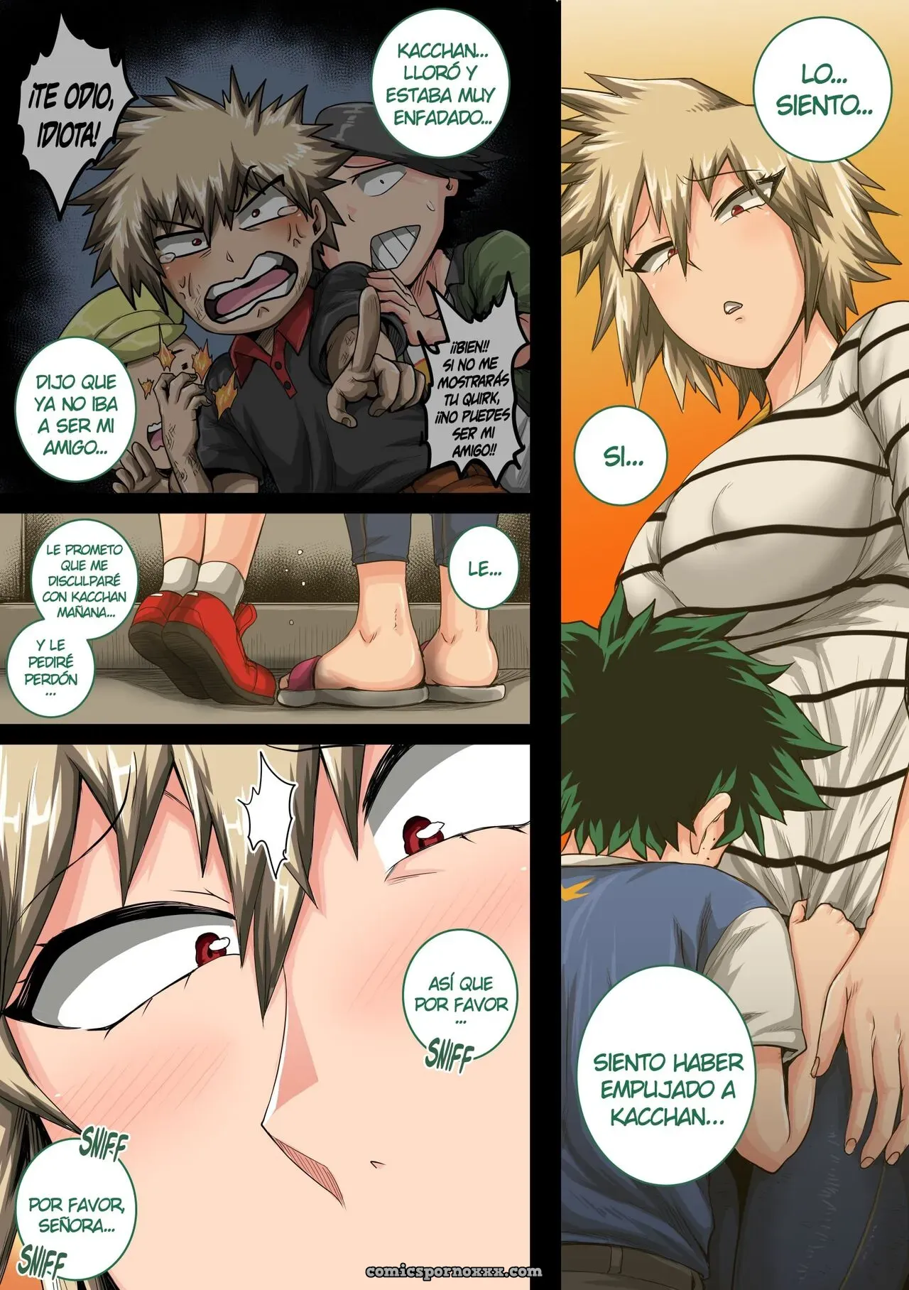 Boku No Harem Vacaciones De Verano Con La Madre De Bakugou #4 - Página 46