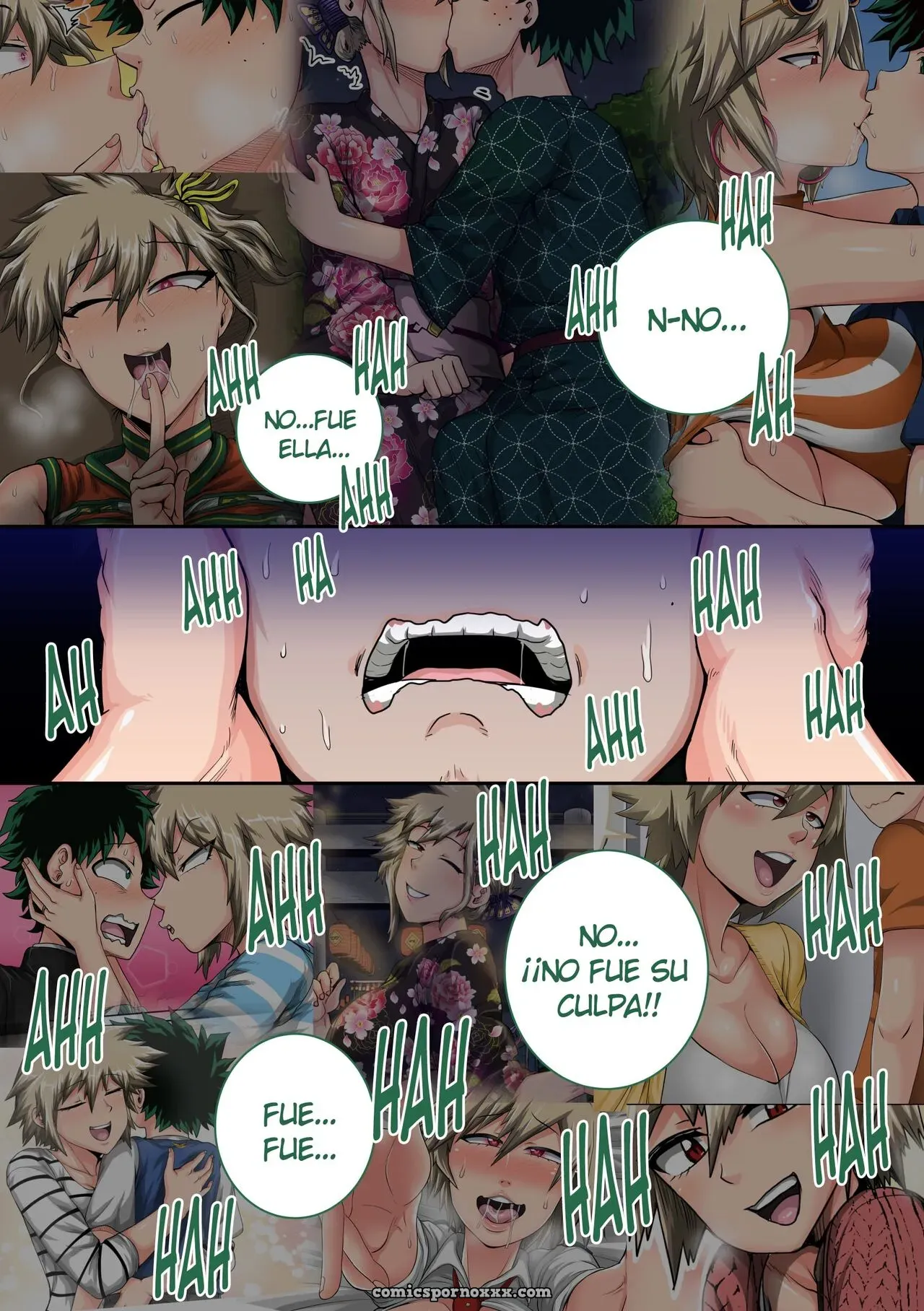 Boku No Harem Vacaciones De Verano Con La Madre De Bakugou #4 - Página 73