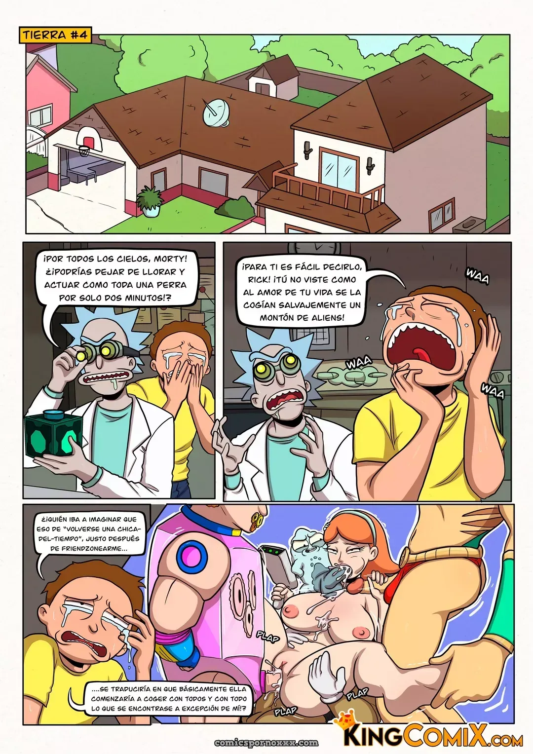 Cómic Adulto de Ricky and Morty - Página 2