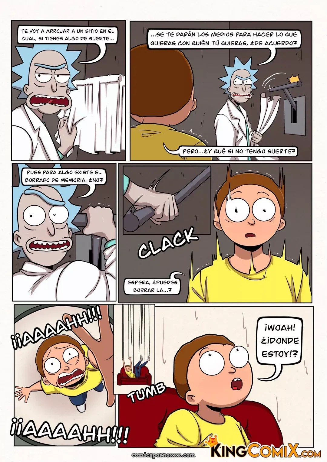 Cómic Adulto de Ricky and Morty - Página 4