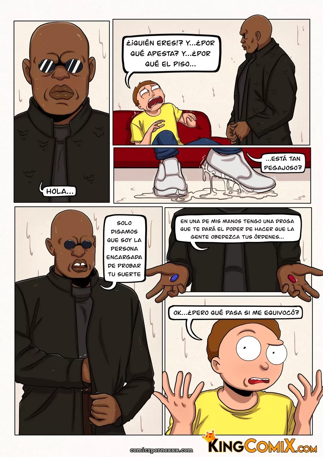 Cómic Adulto de Ricky and Morty - Página 5