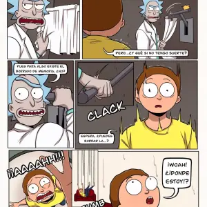 Cómic Adulto de Ricky and Morty - Página 4