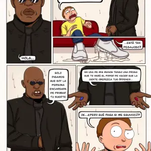 Cómic Adulto de Ricky and Morty - Página 5
