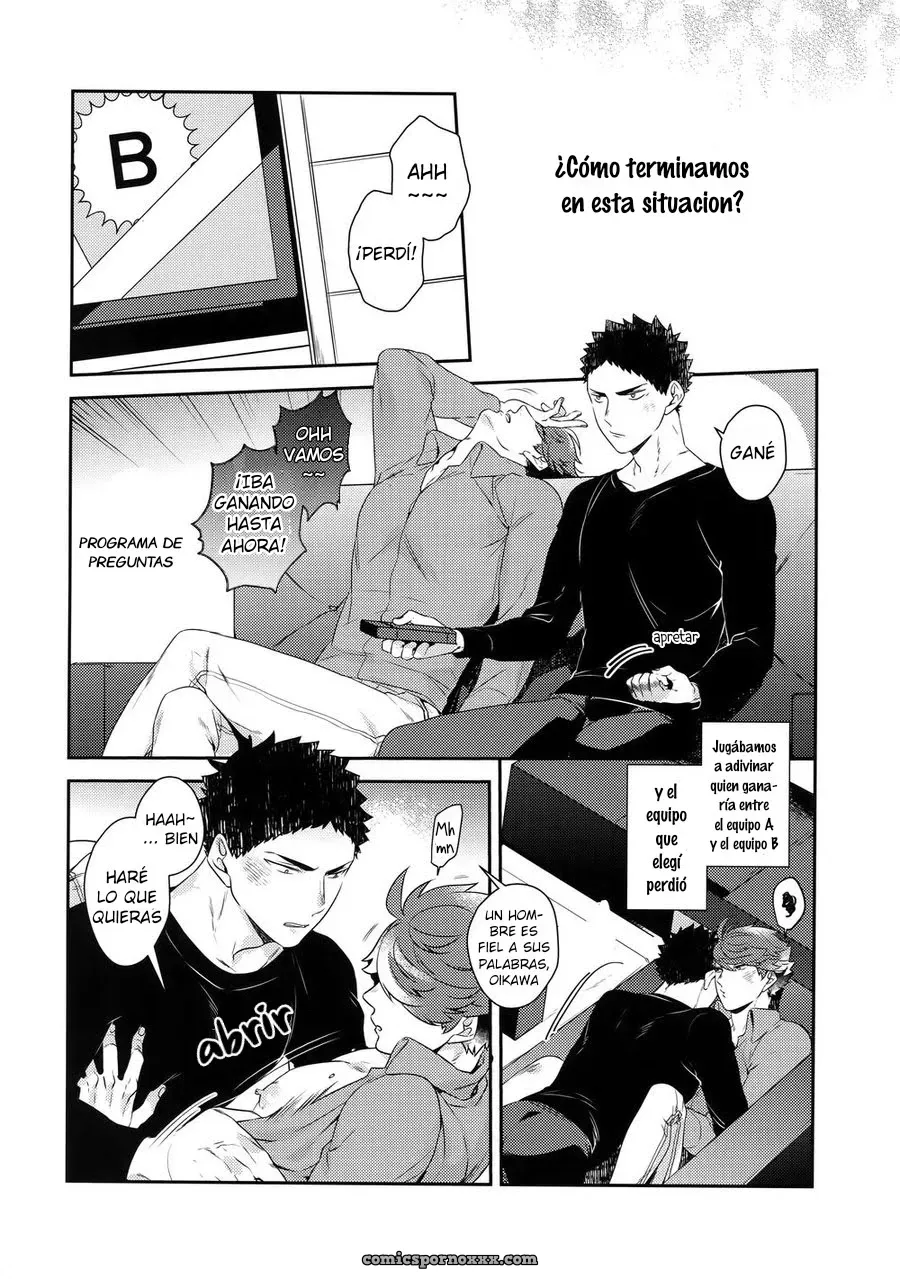Iwaoi: Iwa-chan’s Ecchi – Super Rts!! 2018 (Rototika – Kamishi Yue) - Página 6