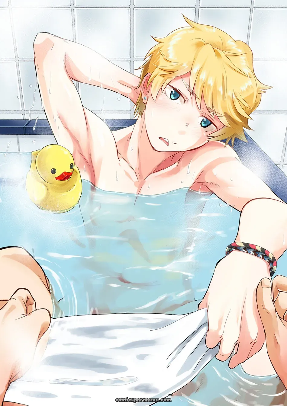 Eichi Jijou (Takamiya) – Magia en el Baño - Página 1