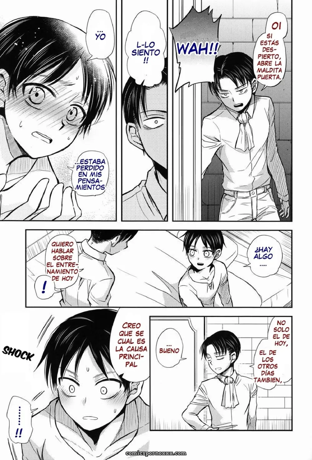 ¡Espera un Momento, Heichou! – Sonic (Pana) x Shingeki no Kyojin - Página 13