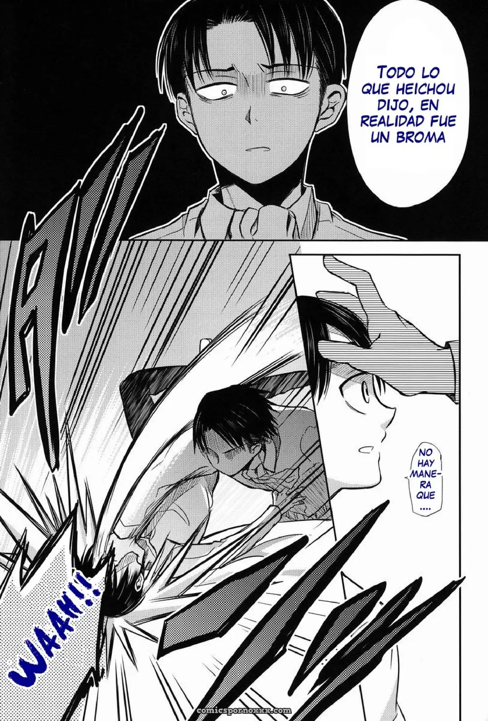 ¡Espera un Momento, Heichou! – Sonic (Pana) x Shingeki no Kyojin - Página 14