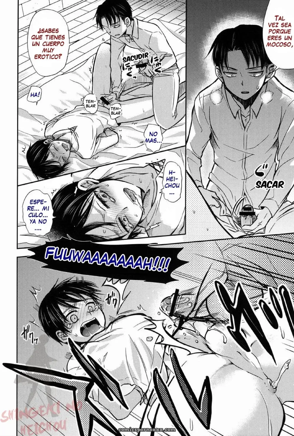 ¡Espera un Momento, Heichou! – Sonic (Pana) x Shingeki no Kyojin - Página 21
