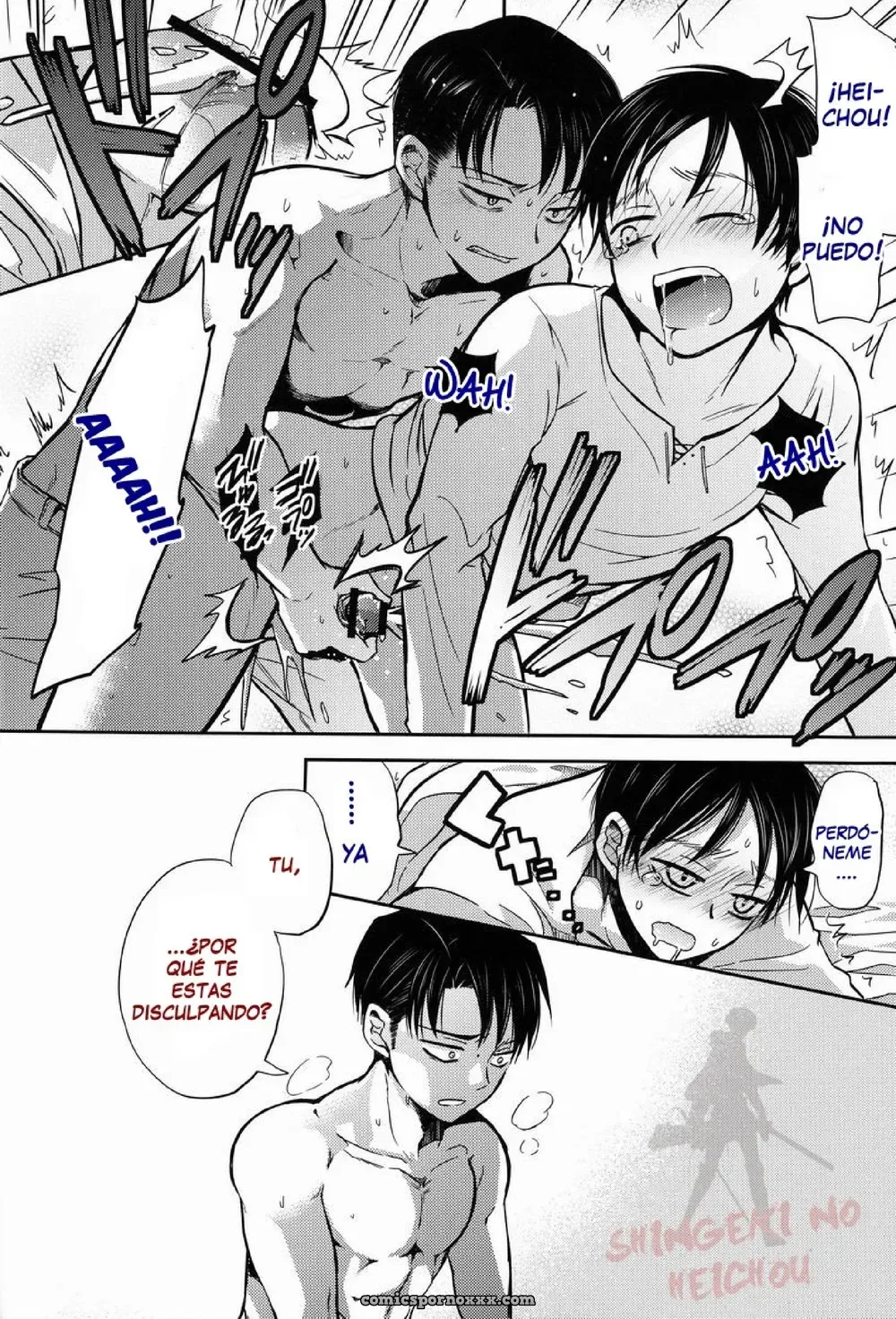 ¡Espera un Momento, Heichou! – Sonic (Pana) x Shingeki no Kyojin - Página 33